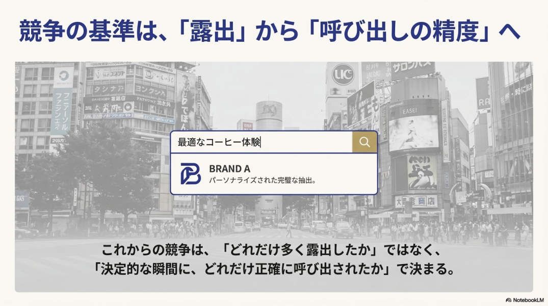 AI時代におけるブランド競争の基準