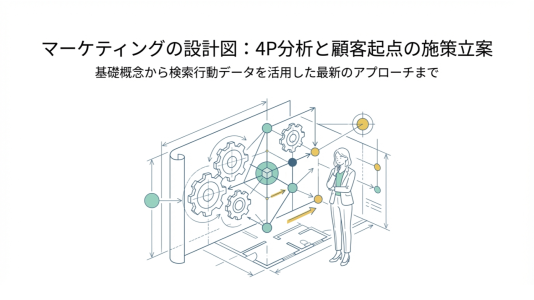 マーケティングの4p分析とは?意味・活用法・4Cとの違いを解説のサムネール