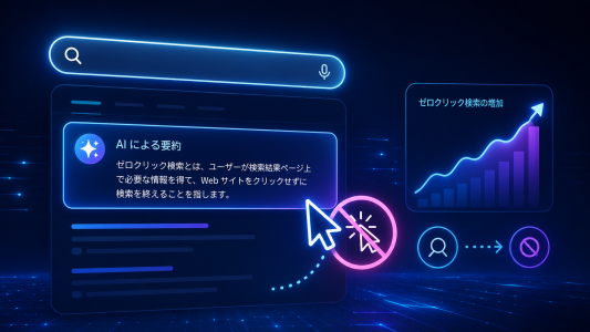 ゼロクリック検索とは？増加の理由と検索行動の変化・対策のサムネール